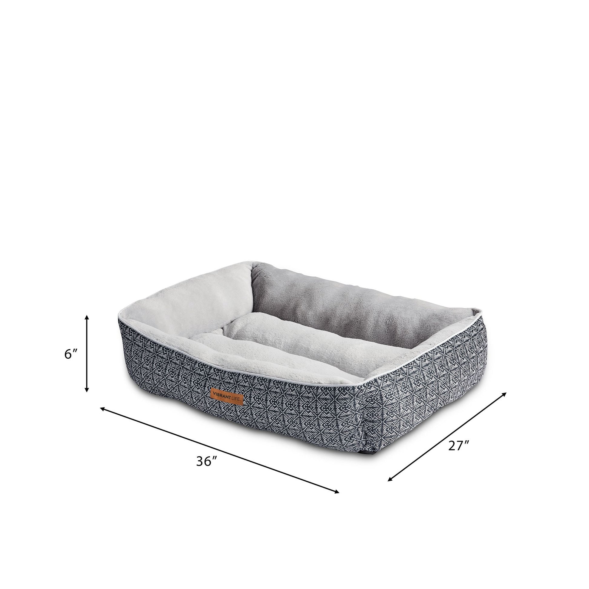 Lounger Pet Bed, Large, 36" X 27"