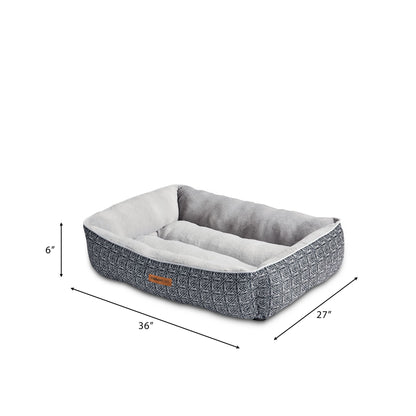 Lounger Pet Bed, Large, 36" X 27"