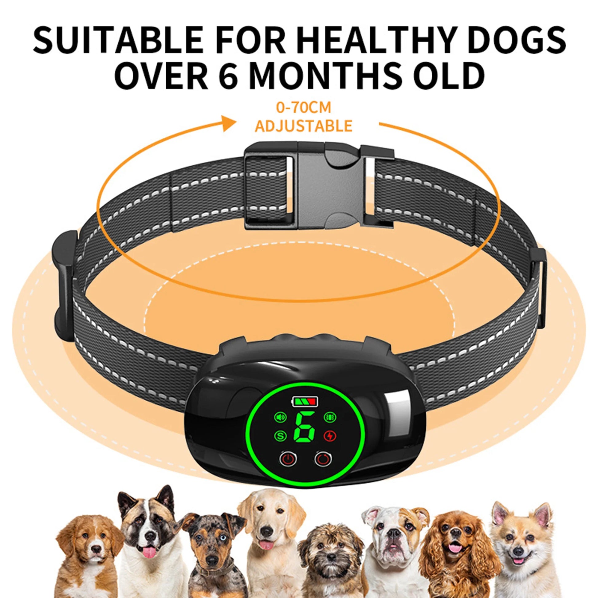 Dog Shock Collar for 2 Dogs - Ecollar with Remote for Large, Medium, or Small Dogs, Cover 3300 Ft