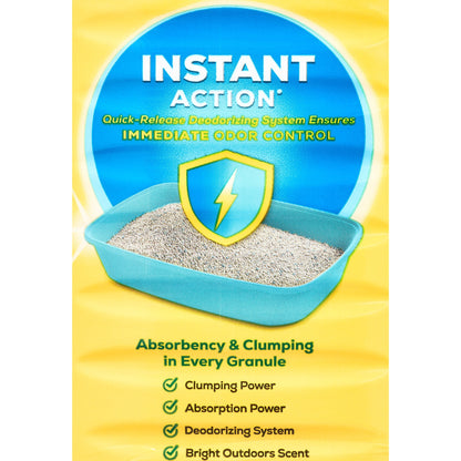 (2 Pack) Purina  Clumping Cat Litter, Instant Action Multi Cat Litter, 20 Lb. Jug